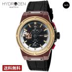 公式ストア メンズ 腕時計  HYDROGEN ハイドロゲン OTTO CHRONO SKULL クォーツ  ブラック HW514410  ブランド