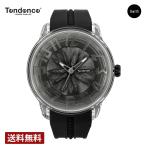 公式ストア 腕時計 TENDENCE テンデンス KINGDOME クォーツ  ブラック TY023007  ブランド