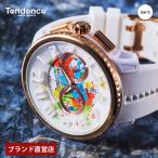 レビュー特典あり テンデンス 腕時計 TENDENCE ブランド直営店GULLIVER Splash ホワイト TY046034