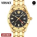 【正規販売店】ヴェルサーチェ VERSACE グレカタイム ブラック VE7C00723 爆買