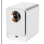 プロジェクター 小型 家庭用 16000ルーメン 4K 1080P 天井投影 5G WiFi6 Bluetooth5.4 スマホ DVD 270°回転 リモコン付台形補正高音質