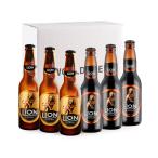 ライオンビール飲み比べBOX 330ml 6本 瓶 スリランカ ギフト プレゼント 贈り物 お中元 お歳暮 Lion Beer Sri Lanka