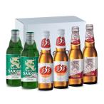 ベトナムビール飲み比べBOX 330ml 6本 瓶 ベトナム 333 バーバーバー サイゴンプレミアム サイゴンスペシャル ギフト プレゼント 贈り物 お中元 お歳暮 Vietnam