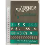  иностранная книга A Program for Monetary Stability Fordham University Press Milton Friedman