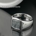  Tom дерево TOM WOOD мужской кольцо KAY RING LARVIKITE 101505 серебряный 26aw