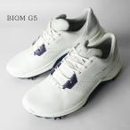  eko -ECCO мужской туфли для гольфа BIOM G5 152314 WHITE BLUE DEPTHS белый голубой 60216 25aw