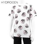 ハイドロゲン HYDROGEN メンズ Tシャツ PALMS ALLOVER SKULL TEE 320612 WHITE PINK SKULL ホワイト ピンク H39 23s