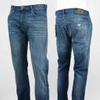 PayPay最大11% エンポリオアルマーニ EMPORIO ARMANI メンズ ジーンズ EM001370 AF14116 MEDIUM BLUE DENIM ウォッシュブルー MB002 25ss