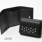 8月24日 新入荷 ジミーチュウ JIMMY CHOO メンズ レディース 3つ折り財布 LEOX TLJ ブラック BLACK ANTIQUE SILVER 26aw