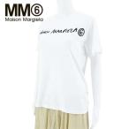 完売御礼 エムエムシックス メゾンマルジェラ MM6 Maison Margiela キッズ Tシャツ M60031 MM009 ホワイト M6100 22ss