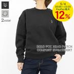 PayPay最大10% 500円OFF対象 メゾンキツネ MAISON KITSUNE レディース スウェットシャツ MW00315 KM0307 ブラック P199 メランジグレー H131 24aw