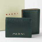 マルニ MARNI メンズ 2つ折り財布 PFMI0098U0 P6533 ダークぺトロール 00V93 26ss