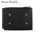 完売御礼/メゾンマルジェラ/Maison Margiela メンズ マネークリップ折財布/サイフ S35UI0447 P0399/ブラック/T8013/2122aw