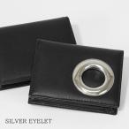PayPay最大14% コムデギャルソン COMME des GARCONS メンズ 2つ折り財布 SILVER EYELET SA0641SE ブラック BLACK 25aw