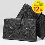 ショッピングマルジェラ PayPay最大12% メゾンマルジェラ Maison Margiela メンズ レディース 2つ折り財布 SA1VX0019 P4455 BLACK ブラック T8013 25aw