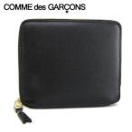 コムデギャルソン COMME des GARCONS ユニセックス 2つ折り財布 SA2100 ブラック BLACK 23ss