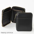 PayPay最大12% コムデギャルソン COMME des GARCONS メンズ レディース 2つ折り財布 TRIPLE STITCH SA2100TS ブラック BLACK 26ss