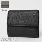 フルラ FURLA レディース 2つ折り財布 FURLA GOCCIA M COMPACT WALLET WP00469 BX3036 ブラック O6000 4283S 25aw