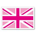  Англия национальный флаг Union Jack стикер * розовый наружный атмосферостойкий водостойкий наклейка чемодан . машина и т.п. размер выбор возможно 