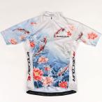 DECOJA( декоративный элемент ja) велосипедное джерси короткий рукав обыкновенный карп KOI мир рисунок 