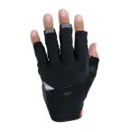 エルゴグリップ ミドルフィンガーシックパッド ブラック/ブラック グローブ