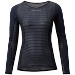  жемчуг izmi[W118] прохладный Fit dry UV длинный рукав 6. черный женский PEARLIZUMI