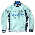  seven Италия Katakana Jitensha LS Jersey che re стерео зеленый 