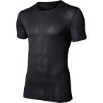 BODY TOUGHNESS JW-521 BTデュアル3Dファーストレイヤー ショートスリーブ ブラック クルーネックシャツ