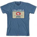chineliCOLUMBUS SPIRIT T-SHIRT steel голубой 