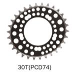 ディズナ ラ・クランク チェーンリング オーバル インナー 10/11段対応