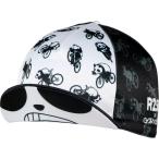 R250 GORIDE サイクルキャップ フルーミースタイルパンダ【自転車】【アールニーゴーマル】