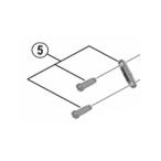 [5]ストロークアジャストボルト（M4×11.5）＆プレート