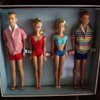 バービー人形 Barbie Gold Label Double Date 50th Anniversary Giftset Barbie, Ken, Midge &amp; Allan Fan
