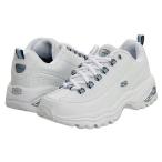 [スケッチャーズ]SKECHERS レディース PREMIUM スニーカー WHITE SMOOTH LEATHER/BLUE TRIM ホワイト US7