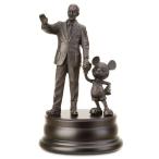 ミッキーマウス＆ウォルトディズニー ブロンズ彫像 フィギュア