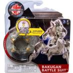 Bakugan (バクガン) Mechtanium Surge Battle Suit Gray Clawbruk フィギュア おもちゃ 人形