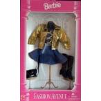 Barbie(バービー) - Fashion Avenue - Blue Denum Dress with Gold lame' jacket ドール 人形 フィギュア