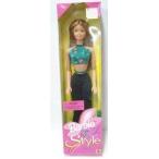 Barbie(バービー) 1998 Style - Green Halter Top, Black Pants ドール 人形 フィギュア