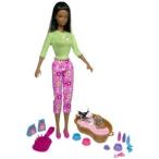 Barbie(バービー) AFRICAN AMERICAN Kennel Care DOLL SET ドール 人形 フィギュア