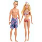 Barbie(バービー) and Ken Beach Doll Giftset, 2-Pack ドール 人形 フィギュア