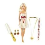 Barbie(バービー) Exclusive Holiday Stocking Gift Set (ギフトセット) - HOLIDAY SPARKLE with 12 Inch