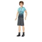 Barbie(バービー) Fashionista Ken Doll with Blue T-Shirt and Navy Shorts ドール 人形 フィギュア
