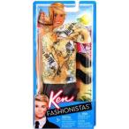 Barbie(バービー) Fashionistas (Ken Clothes) - Yellow Sleeveless Hoodie &amp; Shorts ドール 人形 フィギ