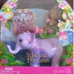 Barbie(バービー) Island Princess KELLY &amp; TIKA Set w Purple Tika Elephant (2007) ドール 人形 フィギ