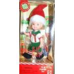 Barbie(バービー) Kelly Club Christmas Elf Kelly doll ornament too ドール 人形 フィギュア