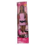 Barbie(バービー) Nikki Doll Girly in Pink/White Striped Dress ドール 人形 フィギュア