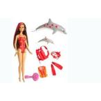 Barbie(バービー) Surfs-Up Color Change Diver - Teresa (Red) ドール 人形 フィギュア