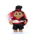 My Lucky Magician 6 Troll w/Rabbit & Wand - Red Hair ドール 人形 フィギュア