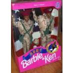 Stars 'n Stripes ARMY Barbie(バービー) &amp; KEN Deluxe Set African American ドール 人形 フィギュア