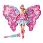 Toy / Game Barbie(バービー) Flower 'N Flutter Fairy Doll With Petal-Inspired Fashions, Glittery Fa